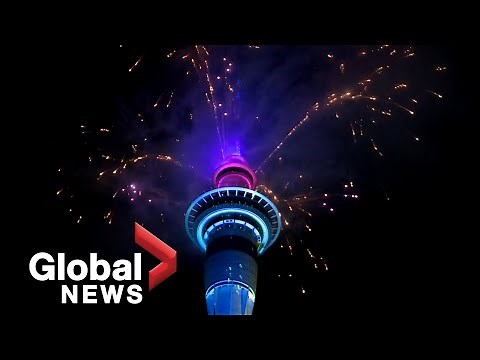New Year's 2021: Auckland, New Zealand rings in New Year with fireworks show
