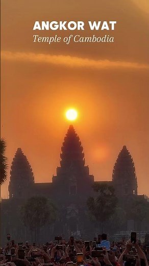 Wonderful World of Angkor Wat Temple | Sunrise 🌅