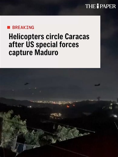 US Conducts Large-Scale Strike in Venezuela