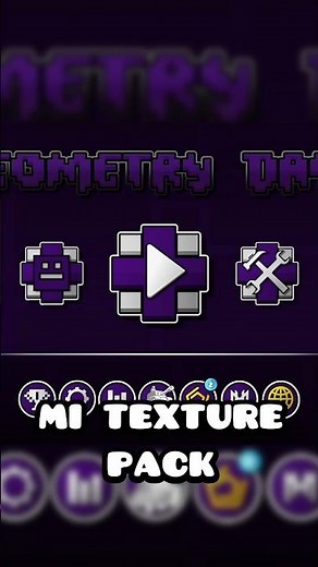 THIS IS WHAT MY TEXTURE PACK LOOKS LIKE IN GD 🧐🎨 #shorts #geometrydash #gd #curiosities