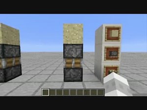【Minecraft】ピストン2個でエレベーター【低コスト】