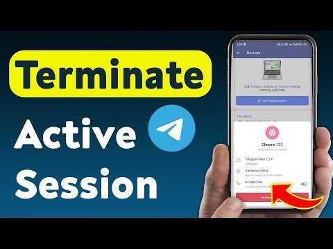 How To Terminate Active Session On Telegram (Updated)