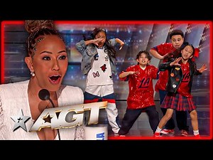 Kid Dance Crew Bring HIGH ENERGY to America's Got Talent 2025!