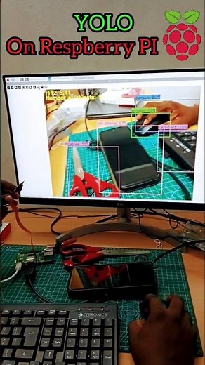Real-Time Object Detection on Raspberry Pi 5! | YOLO Speed Test! #shortsfeed #shorts #raspberrypi5