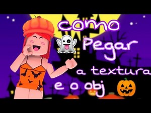 COMO PEGAR SUA TEXTURA E O OBJ + NO ZEBRARBLX