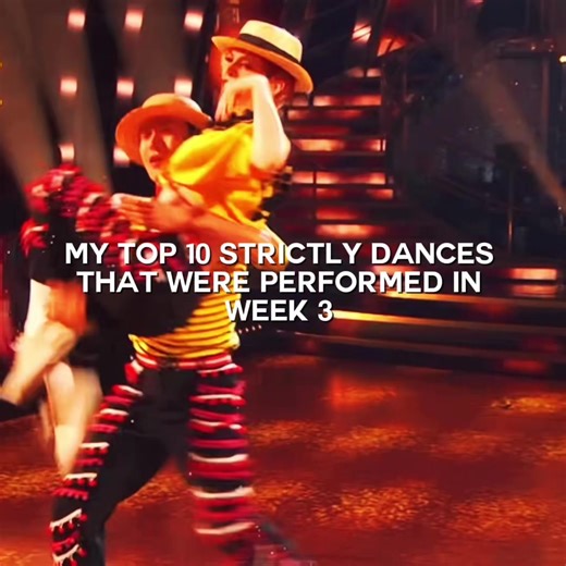 Top 10 Dances from Week 3 on Strictly Come Dancing