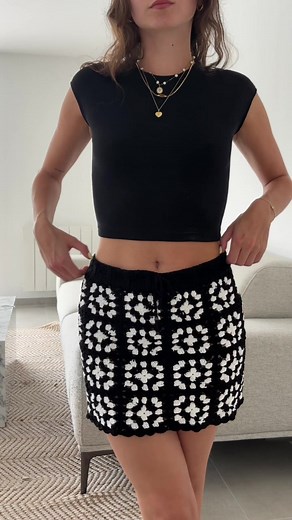 Tell me if you want the tutorial 💕 #crochet #cl_co_ #crochetinpiration #skirt #crochetskirt #crochettiktok #crochetinspo