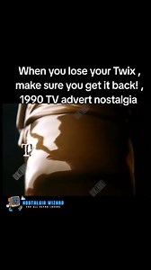 When you lose your Twix , make sure you get it back! , 1990 TV advert nostalgia #tv #advert #twix #90s #90sthrowback #nostalgia #childhoodmemories #chocolate #retro | Nostalgia Wizard