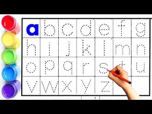 ABC Writing Practice | A to Z Alphabet Song with Dotted Lines | Learn Letters for Toddlers