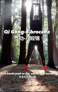 Qi Gong-8 brocade气功-八段锦Online learning 👉daouniverse.com #jianfengchentaichi #daouniverse #taichi #taiji #taijichuan #taichichuan #qigong #qigonghealing #qigongpractice #qigongforhealth #qigongeveryday #8brocades #wushu #kungfu #shaolin #health #balance #nature #flow #meditation #mindfulness #mindbodyspirit #qi #longevity #longevitylifestyle #太极 #养生 #道 #tao #dao | Oregon Tai Chi Wushu
