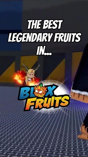 The BEST LEGENDARY Fruits in Blox Fruits #bloxfruits