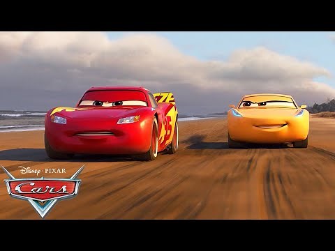 Racing by the Ocean! | Pixar Cars | ‪@disneyjr‬