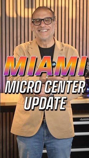 Get Ready Miami! | A Special Announcement from Micro Center