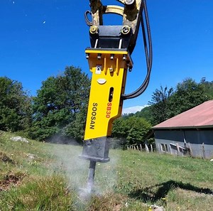 [Hot Item] 3 Ton Excavator Hydraulic Hammer Breaker Soosan Sb30 Box Type with 53mm Chisel