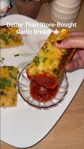 Cheesy Garlic Baguette | Better Than Store-Bought Garlic Bread! 🧄🧀