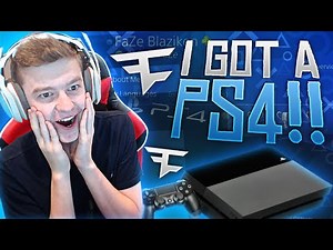 I GOT A PS4!! (FAZE GAMERTAG?)