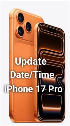 iPhone 17 Pro Date & Time change | How to change date & time in iPhone 17 Pro Max | #datetime