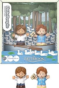 Little People Collector The Notebook Movie Special Edition Set for Adults & Fans, Allie & Noah Figures in Display Package