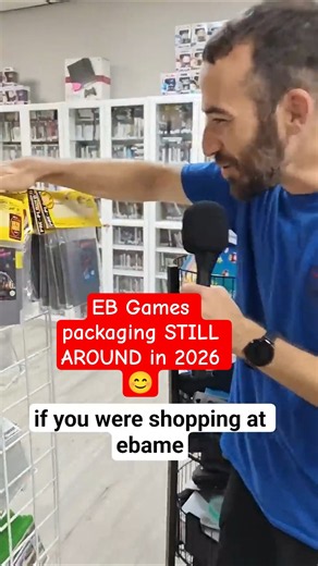 remember EB Games? seeing their bags with Nintendo games is pure nostalgia #retrogames #retrogaming