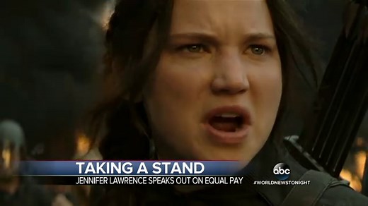Jennifer Lawrence on the Hollywood Pay Gap
