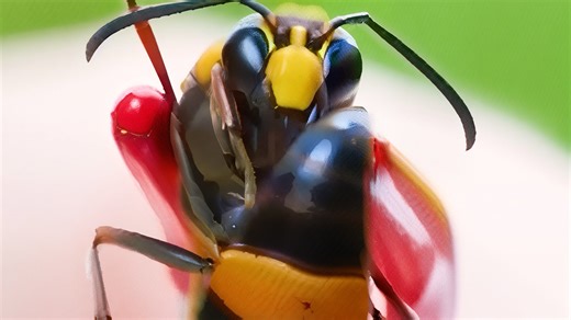 Testing the Pain of a Potter Wasp Sting