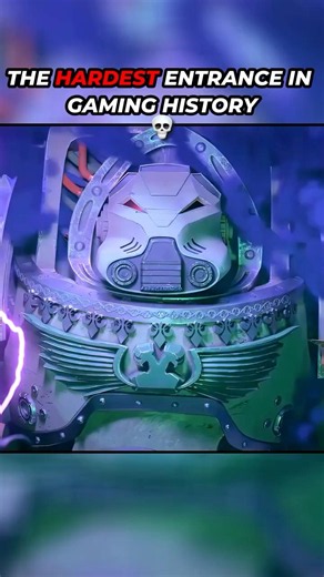 The Hardest Entrance in Gaming History 💀#gaming #warhammer40k #edit #games #shorts
