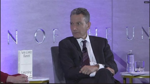 Supreme Court Justice Amy Coney Barrett's book tour continues Wednesday evening at the National Constitution Center. | Brian Allen KSFY