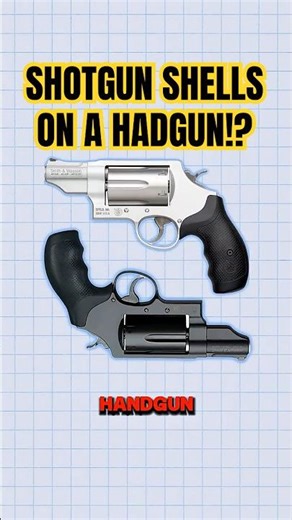 This EXTREME Handgun Fires Shotgun Shells!! #shorts
