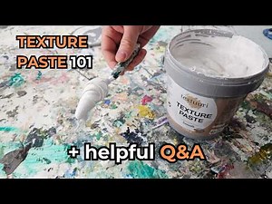 Texture Paste 101 Fast Tutorial & Useful Q&A