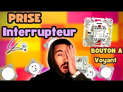 Câblage électrique maison Neuve Partie 7 Branchement d'interrupteur Prises et appareillage