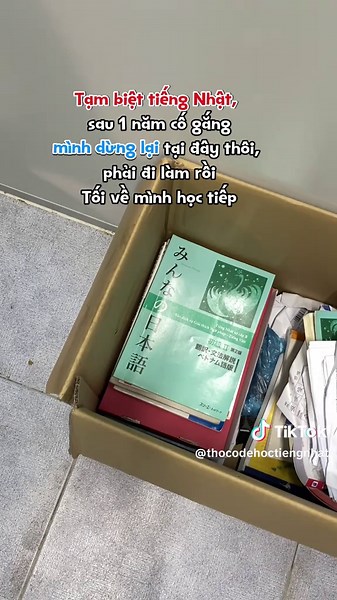 Tạm biệt tiếng Nhật #thocodehoctiengnhat