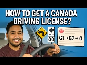 How to Get a Driving License in Canada? | G1, G2, Full G Explained ( 2025 - 2026 )
