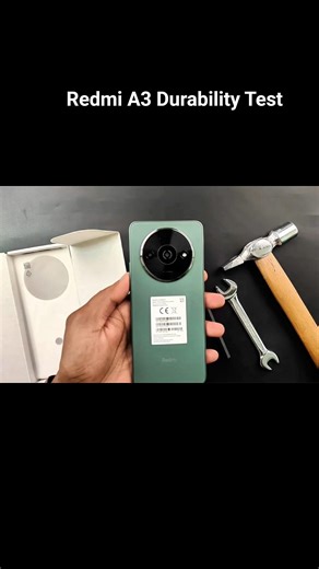 Redmi A3 durability test #durabilitytest #redmia3 #trending #viral #shorts