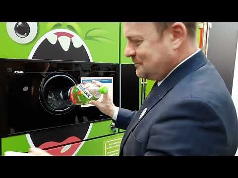 Automat do skupu butelek PET i puszek, Carrefour Sosnowiec Plejada