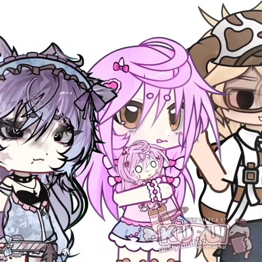 all my main ocs, tween. #gacha #alight #gachaclub #alightmotionesiting #gachalife #alaightmotionedit