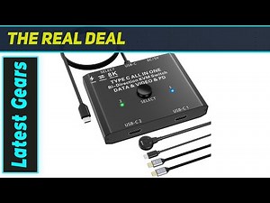 Best USB-C Switch? 2-in-1 or 1-in-2, 4K 120Hz & 8K 30Hz Tested!