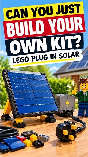 Can You Just Build your own kit like Lego? #pluginsolar