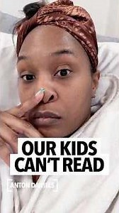 Black woman says it's crazy that most kids in this generation can't read well, was raised on iPhones
