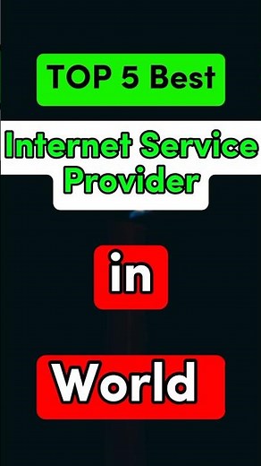 Top 5 Best Internet Service Provider in the World #top_world #shorts #top_5 #ISPs