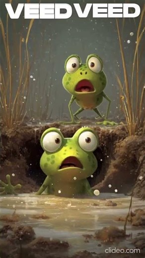 A Magical Story of Two Frogs 🐸✨| Everyone Gave Up… Except This Frog 🐸 #kidsstory |#funnyshorts