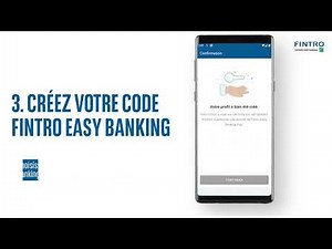 Comment démarrer avec Fintro Easy Banking App ?