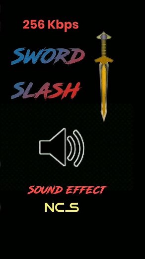 Sword slash sounds effect || 256 Kbps || NCS || Sword Sound Effect || Hit like👍If you got it #viral