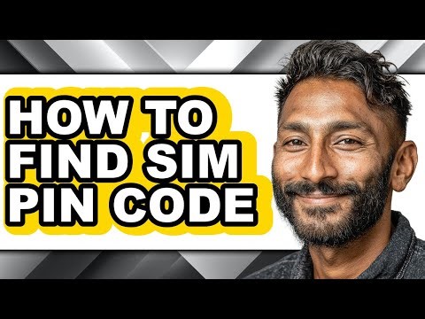 How to Find Sim Pin Code (easy Method)