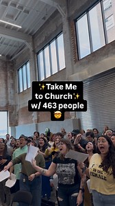 The power of raising our voices together 🤯 The energy at this choir was unreal! We can’t wait to sing this again on Sunday, 4/7 💛 All are welcome! 🎟️ in our 🔗✨ “Take Me to Church” One-Day Choir Originally by Hozier Led & arranged by Kenter Davies 🥁 @granvillemullingsjr 📍 MADE Bush Terminal in Brooklyn #singing #harmony #acapella #vocals #choir #community | Gaia Music Collective