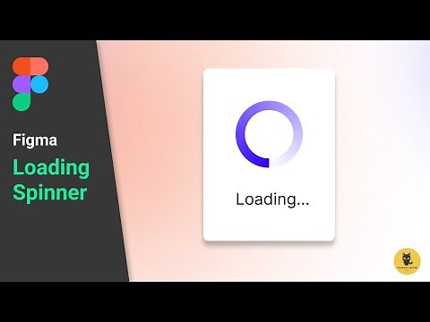 How To Create Loading Spinner In Figma