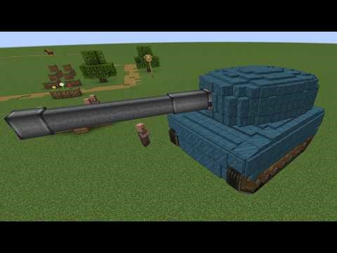 I built a WORKING heavy Tank in Minecraft Create mod!