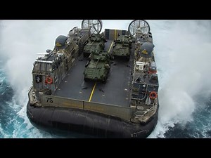 America's SUPER Hovercraft Performs INCREDIBLY Fast Landing Missions