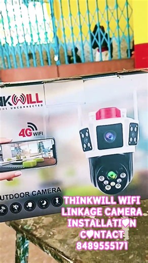 THINKWILL WIFI LINKAGE CAMERA INSTALLATION 👍BEST PRICE 💵💸CONTACT 8489555171 ALL OVER TAMILNADU 🙏✨💫👍