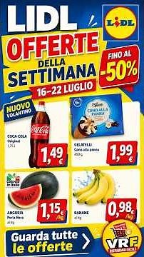 LIDL Volantino 16–22 Luglio 2026 🛒 Offerte fino al -50% | Prezzi e Promozioni