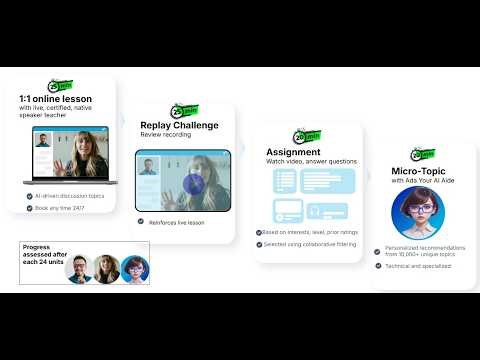 NEI — the hybrid English learning method that combines human teachers with AI-powered practice